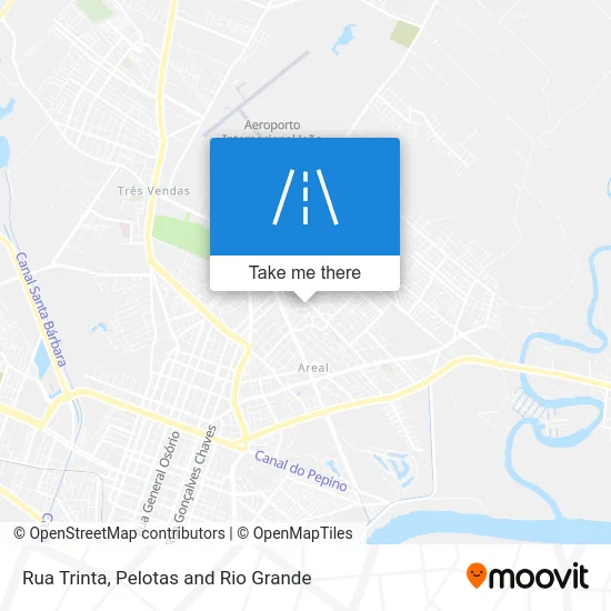Rua Trinta map