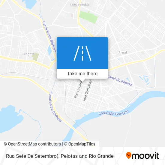 Rua Sete De Setembro) map