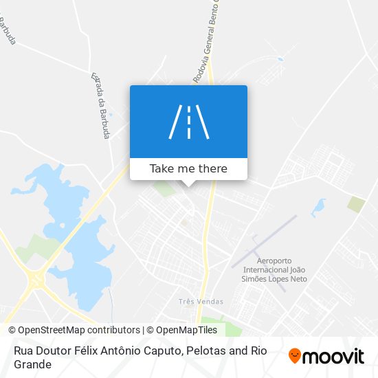 Rua Doutor Félix Antônio Caputo map