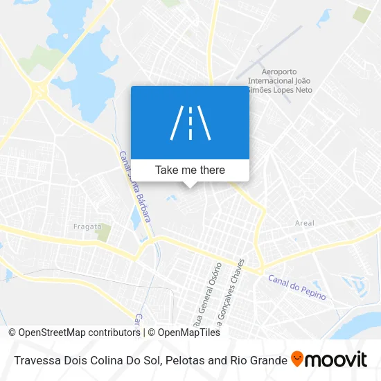 Travessa Dois Colina Do Sol map