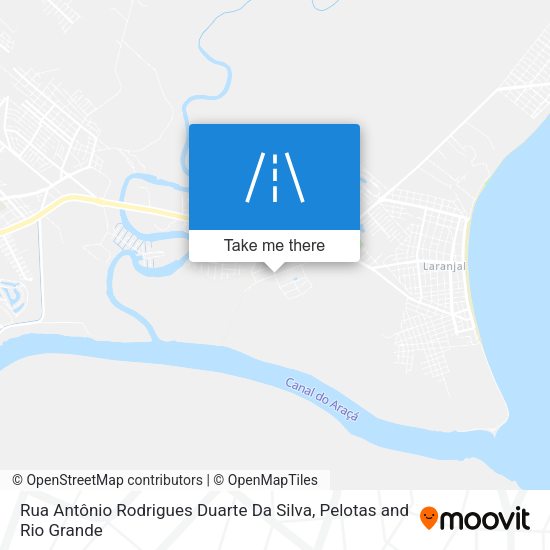 Rua Antônio Rodrigues Duarte Da Silva map