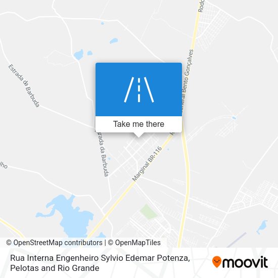 Rua Interna Engenheiro Sylvio Edemar Potenza map