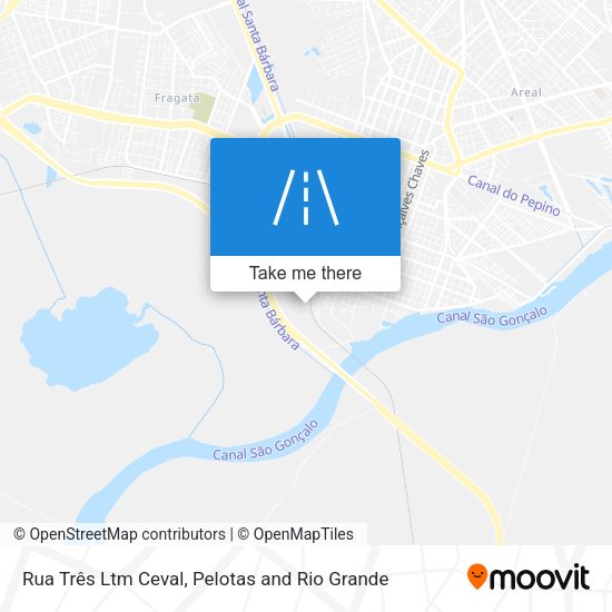 Rua Três Ltm Ceval map