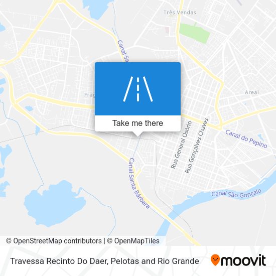 Travessa Recinto Do Daer map
