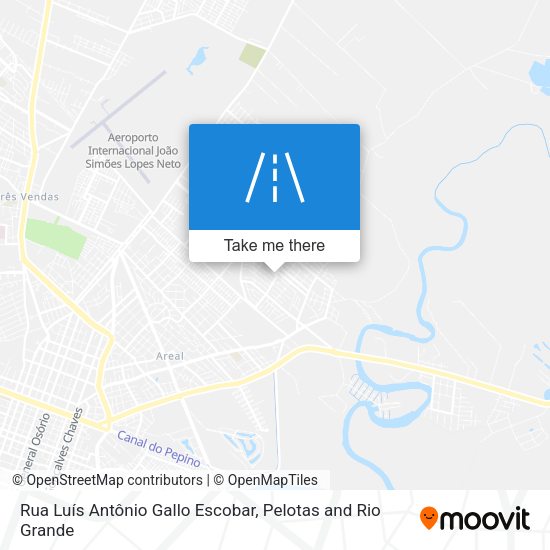 Rua Luís Antônio Gallo Escobar map