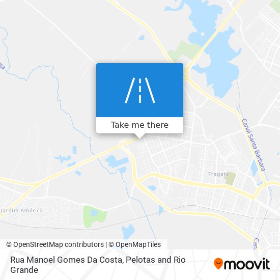 Rua Manoel Gomes Da Costa map