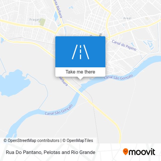Rua Do Pantano map