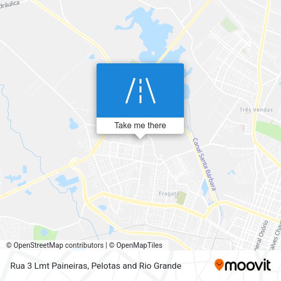 Rua 3 Lmt Paineiras map