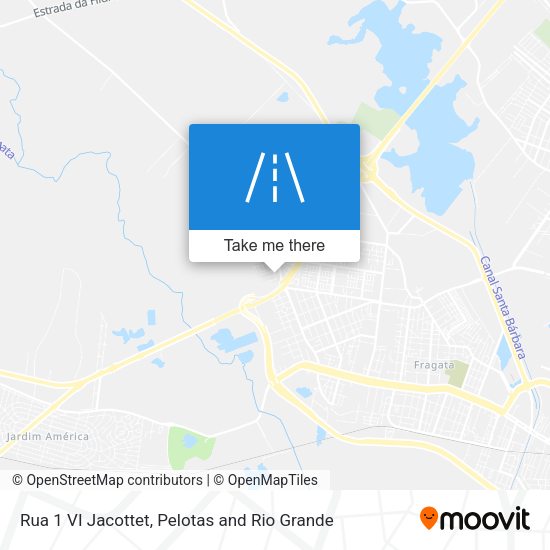 Rua 1 VI Jacottet map