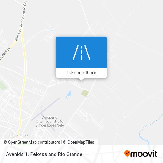 Avenida 1 map