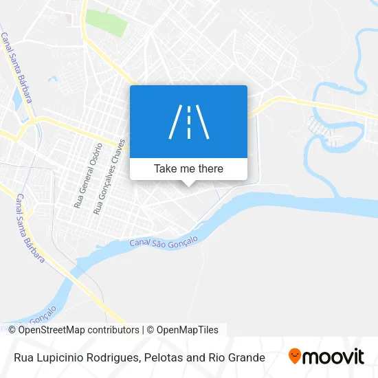 Rua Lupicinio Rodrigues map