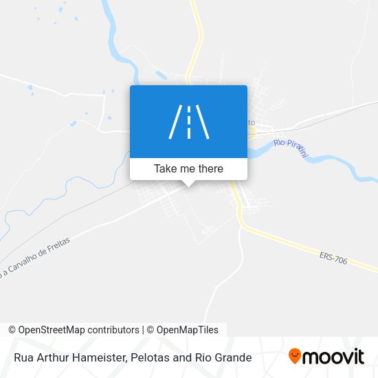 Rua Arthur Hameister map