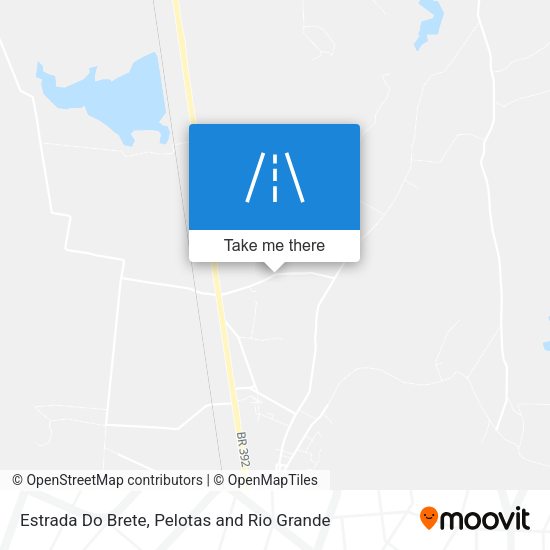 Estrada Do Brete map