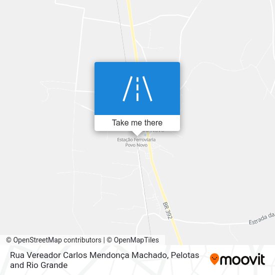 Rua Vereador Carlos Mendonça Machado map