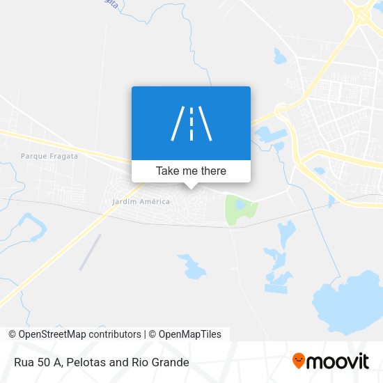 Rua 50 A map