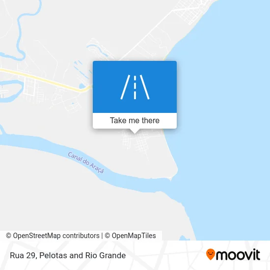 Rua 29 map