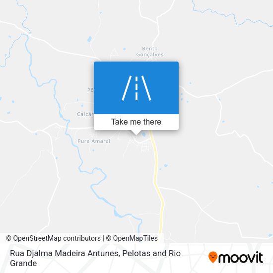 Rua Djalma Madeira Antunes map
