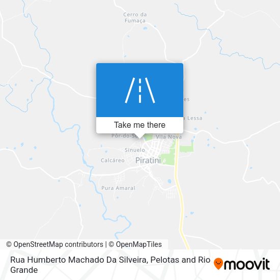 Rua Humberto Machado Da Silveira map