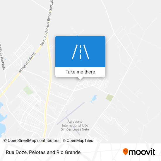 Rua Doze map