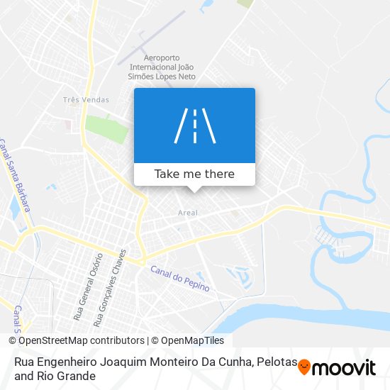 Mapa Rua Engenheiro Joaquim Monteiro Da Cunha