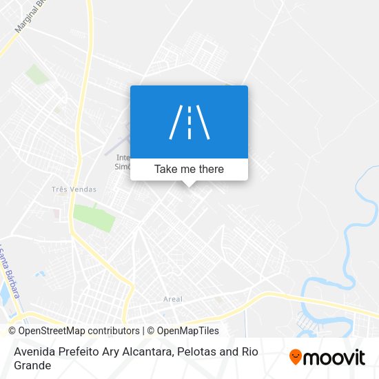Avenida Prefeito Ary Alcantara map