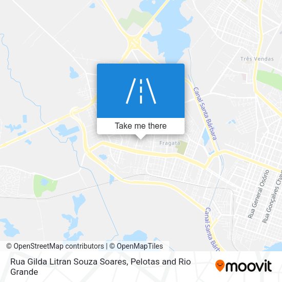 Rua Gilda Litran Souza Soares map