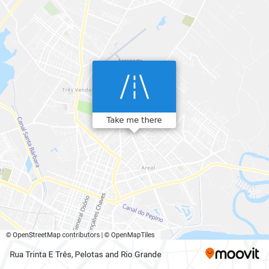 Rua Trinta E Três map