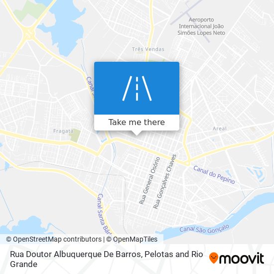 Rua Doutor Albuquerque De Barros map