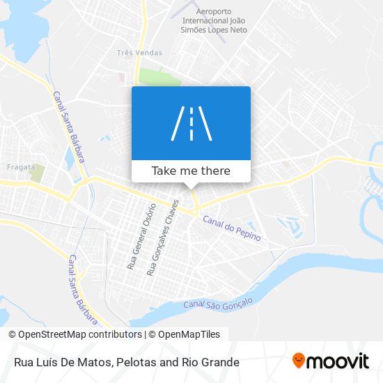 Mapa Rua Luís De Matos