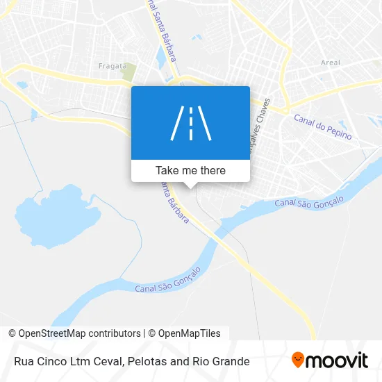 Rua Cinco Ltm Ceval map