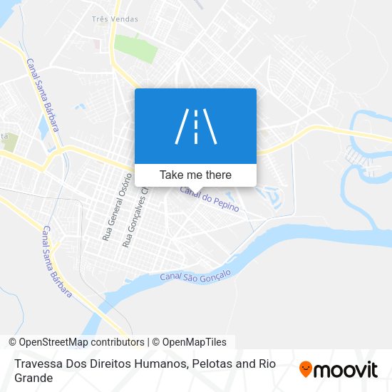 Travessa Dos Direitos Humanos map