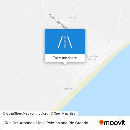 Rua Dra Amanda Maia map