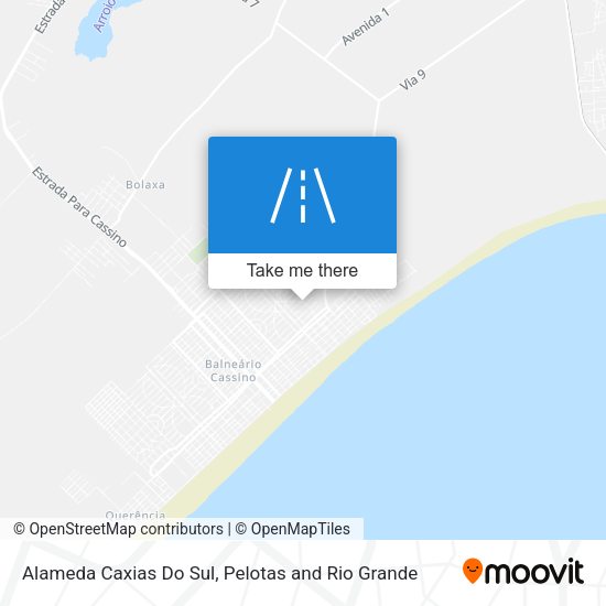 Alameda Caxias Do Sul map