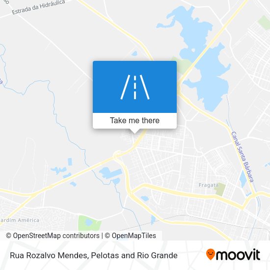 Rua Rozalvo Mendes map