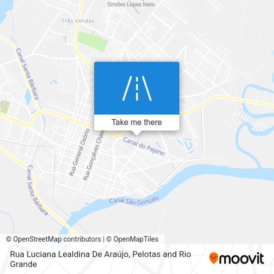 Rua Luciana Lealdina De Araújo map