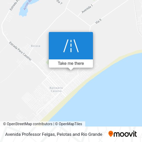Avenida Professor Felgas map