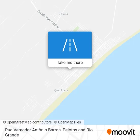 Rua Vereador Antônio Barros map