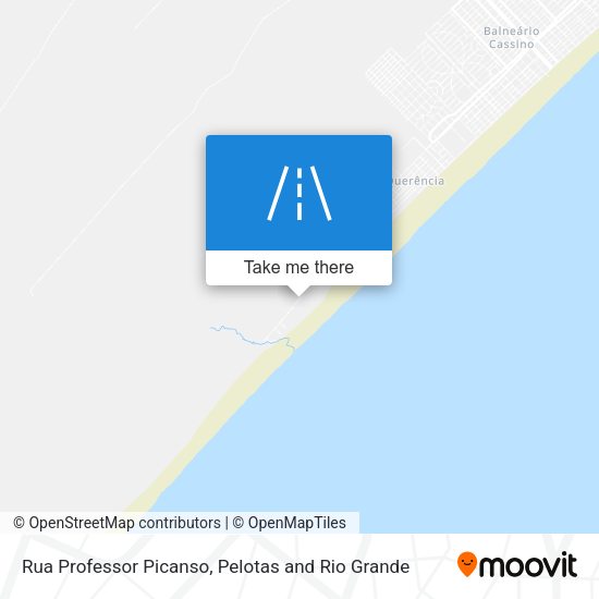 Rua Professor Picanso map