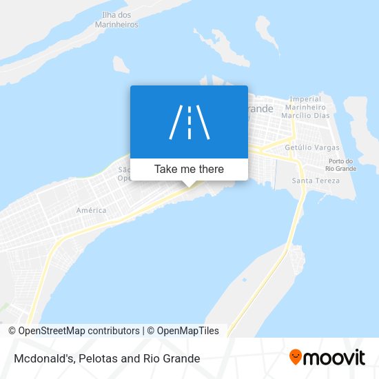Mcdonald's map