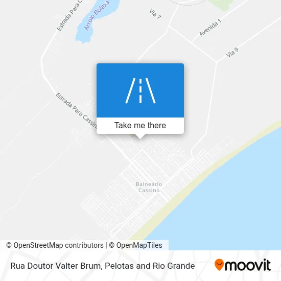 Rua Doutor Valter Brum map