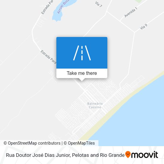 Rua Doutor José Dias Junior map