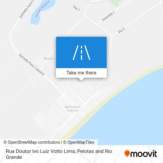 Rua Doutor Ivo Luiz Votto Lima map