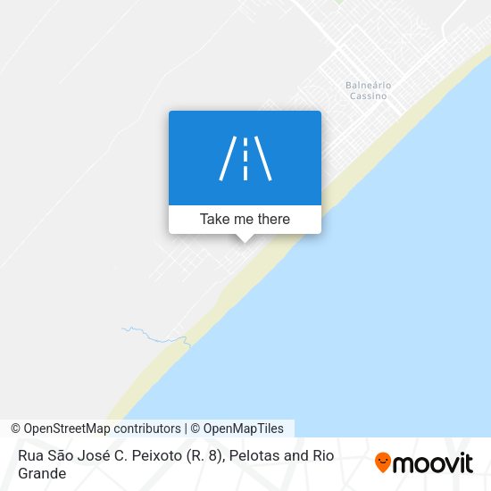 Rua São José C. Peixoto (R. 8) map