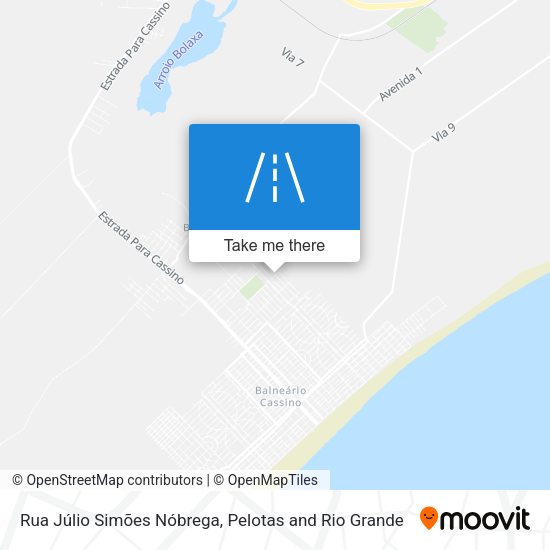 Rua Júlio Simões Nóbrega map