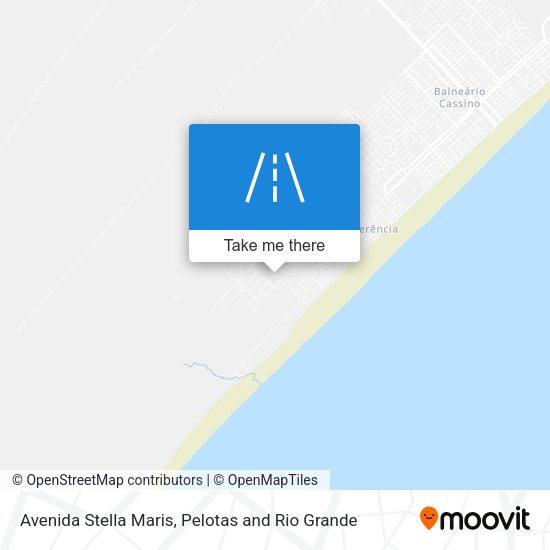 Avenida Stella Maris map