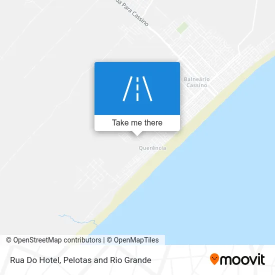Rua Do Hotel map