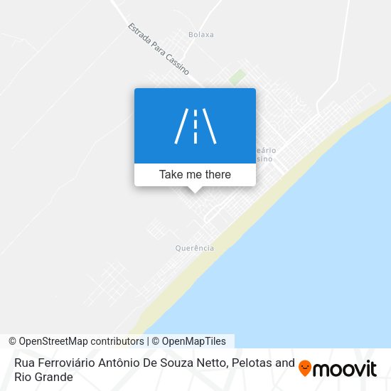 Rua Ferroviário Antônio De Souza Netto map