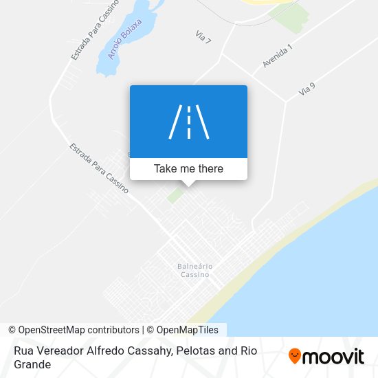 Rua Vereador Alfredo Cassahy map