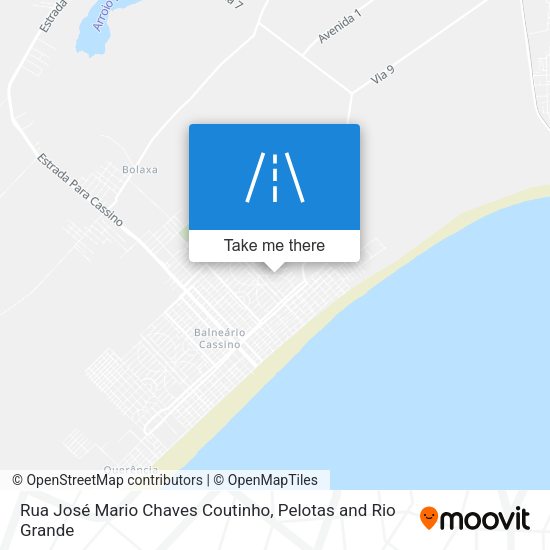 Rua José Mario Chaves Coutinho map