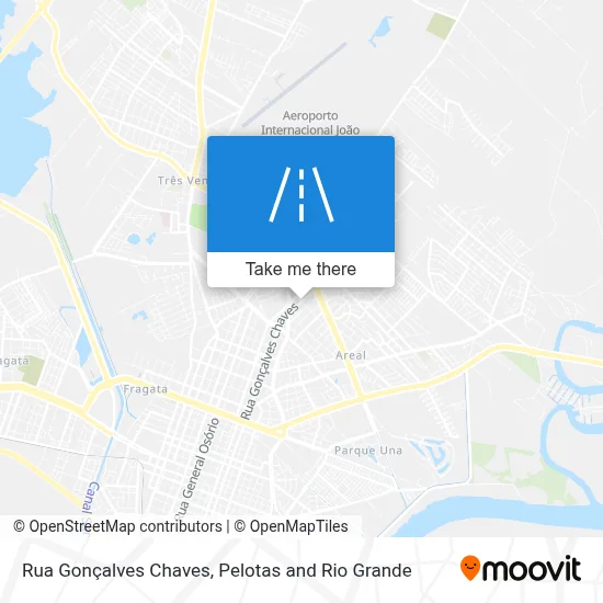 Rua Gonçalves Chaves map